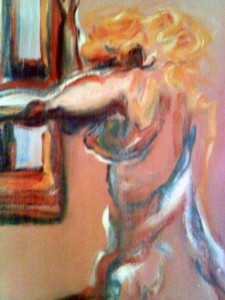 Terracotta Woman - oil on canvas (00"x00")